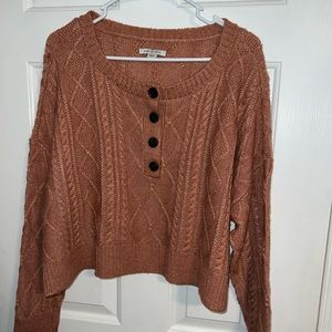 Cropped American Eagle Sweater